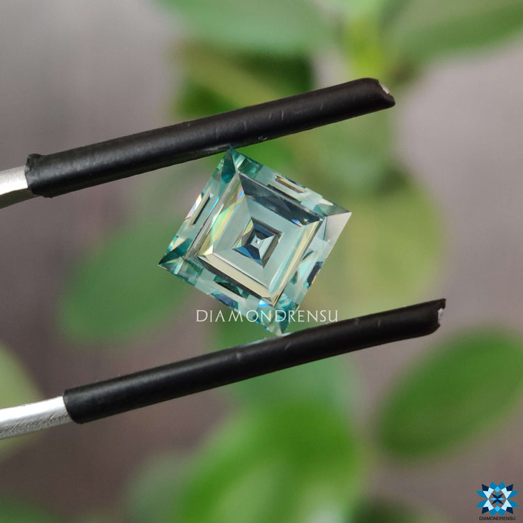 Moissanite stone listed for custom ring options.