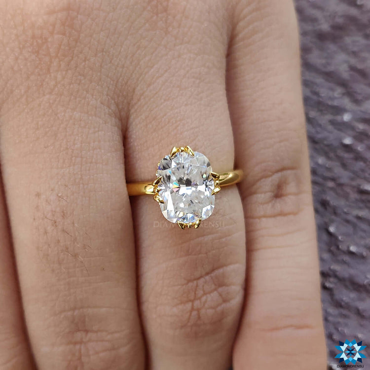 moissanite ring