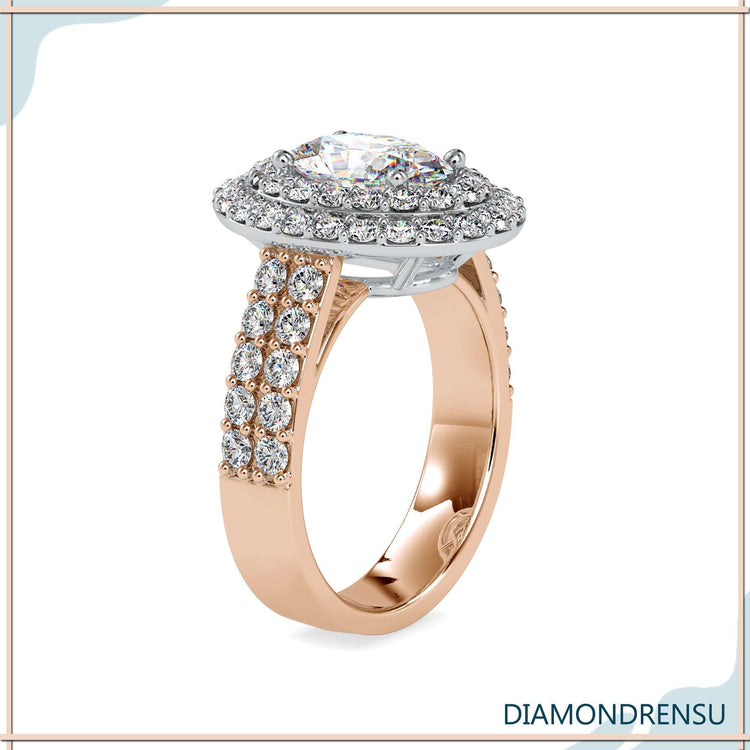 moissanite wedding rings - diamondrensu