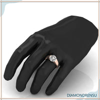 Round diamond wedding band for men with a sleek design.