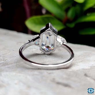 moissanite rings - diamondrensu
