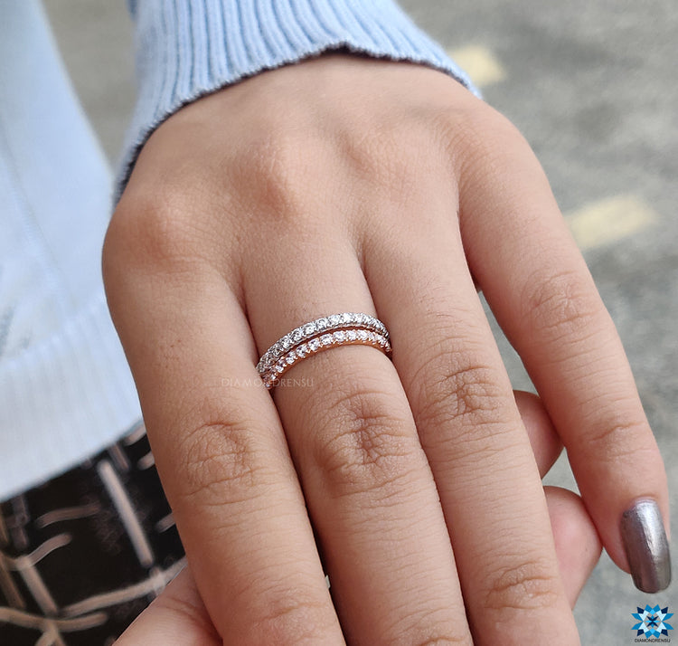 custom moissanite jewelry - diamondrensu