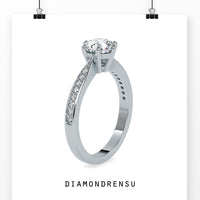 round cut ring - diamondrensu