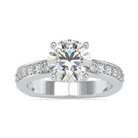 Brilliant round diamond ring with unmatched sparkle and elegance.