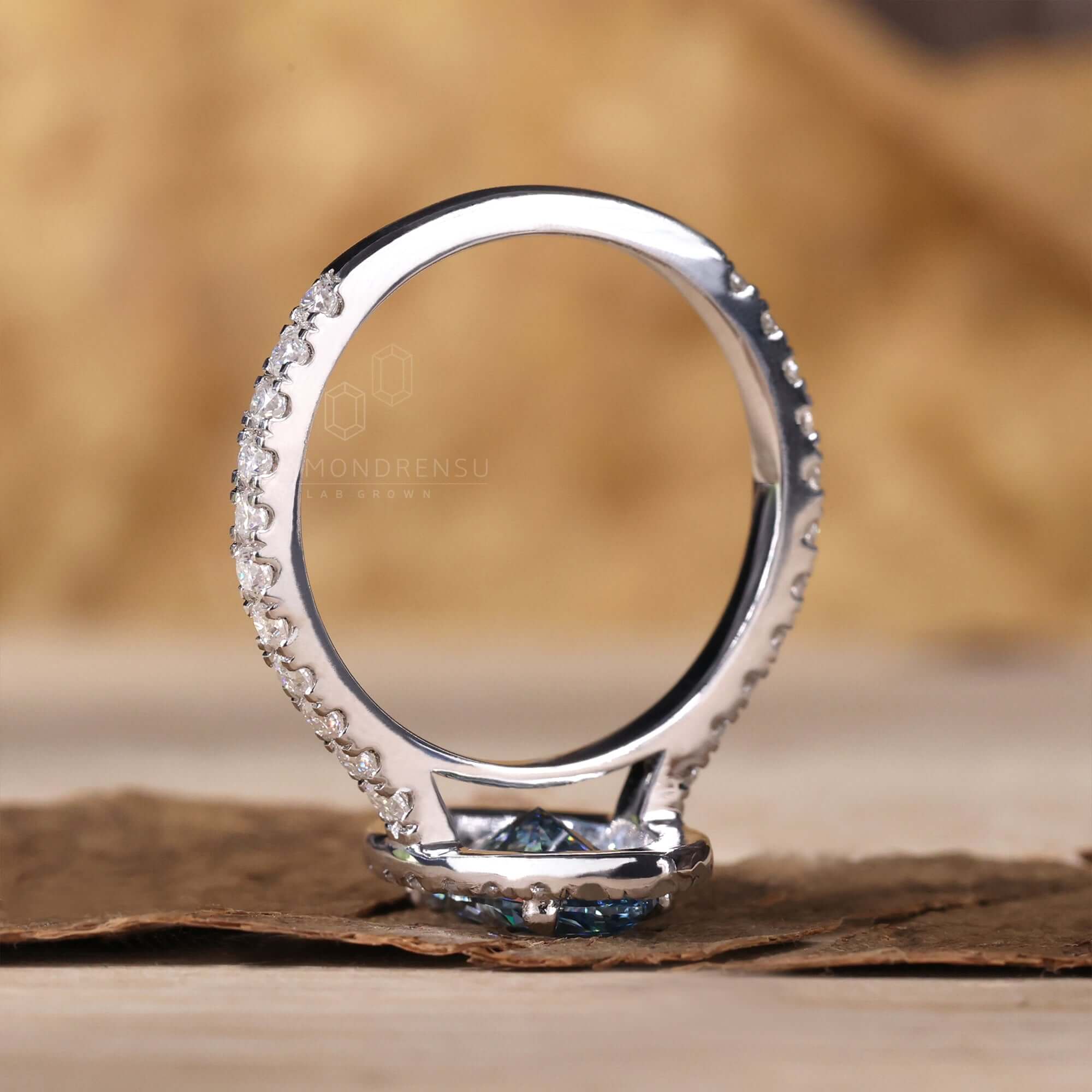 white gold diamond ring - diamondrensu