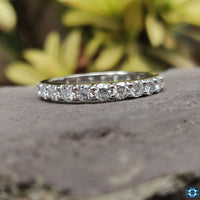 Classic wedding band crafted for modern elegance and style.