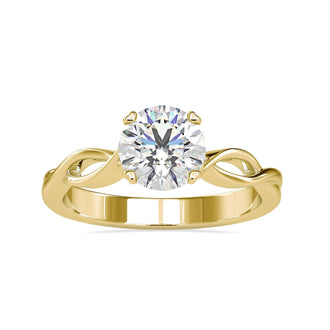 4 prong engagement ring offering a secure and elegant setting.