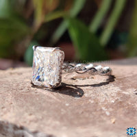 moissanite halo engagement rings - diamondrensu