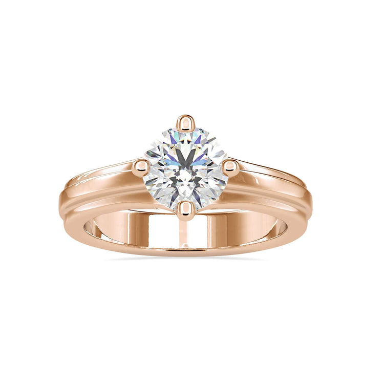 3 carat solitaire diamond ring with stunning brilliance and presence.