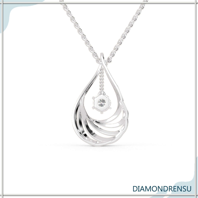 This handmade pendant showcases expert craftsmanship and care.