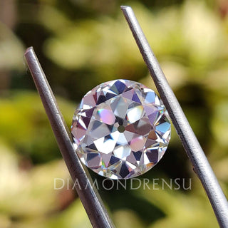 Old European cut moissanite loose stone in 0.11–4.50 carat size for vintage settings.