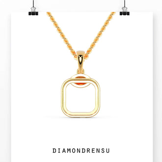 This handmade pendant shows expert craftsmanship and care.