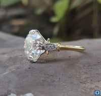 moissanite engagement rings - diamondrensu