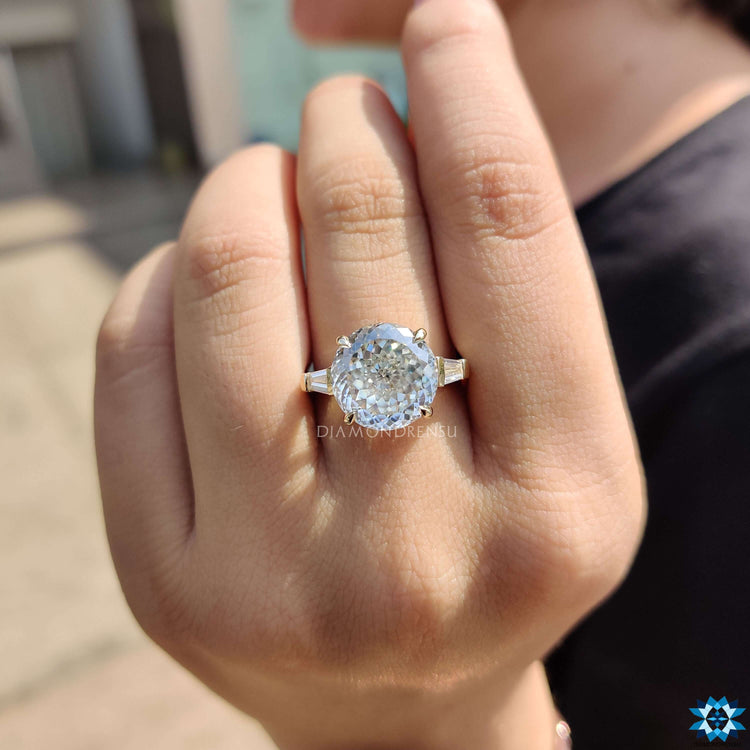 moissanite wedding sets - diamondrensu