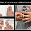 5 Easy Ways to Secretly Find Her Ring Size