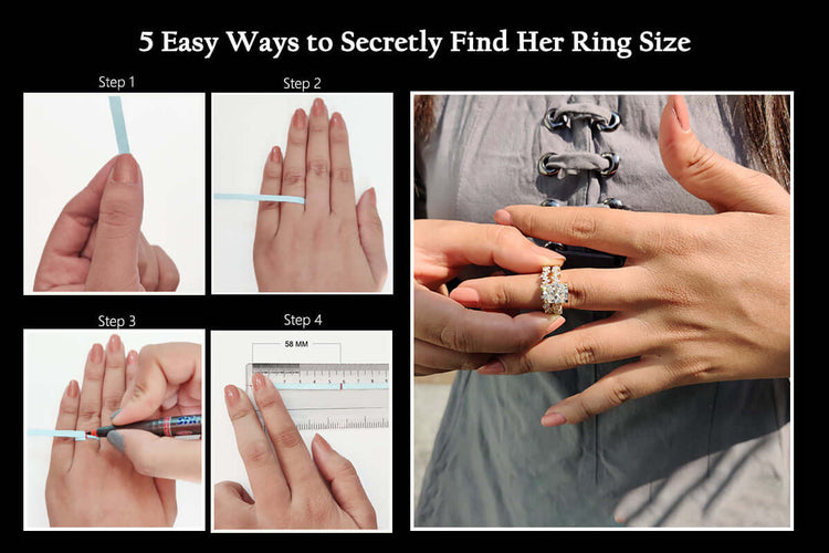 5 Easy Ways to Secretly Find Her Ring Size