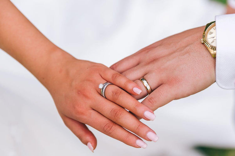 Wedding Band and Engagement Ring