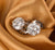 moissanite stud earrings christmas gifts