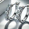 Moissanite Hoop Earrings for Fashion Enthusiasts: An Affordable Luxurious Option