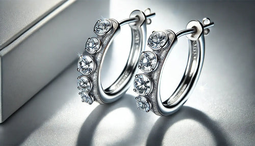 Moissanite Hoop Earrings for Fashion Enthusiasts: An Affordable Luxurious Option