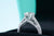 A popular lab grown diamond ring