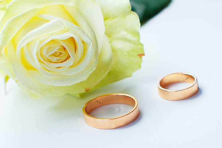 Amazing rose gold rings