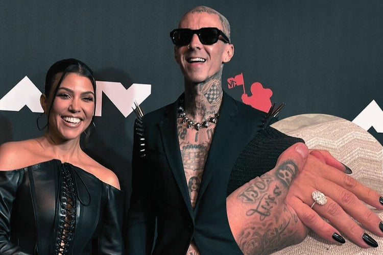 Kourtney Kardashian's engagement ring 