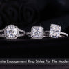 Moissanite Engagement Ring Style For The Modern Bride