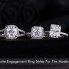 Moissanite Engagement Ring Style For The Modern Bride