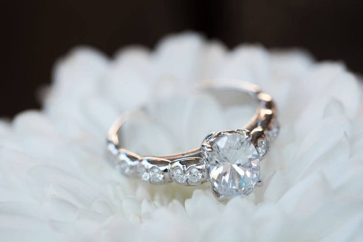 A 2500 dollar diamond engagement ring