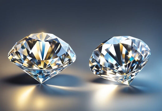 vvs vs vvs2 diamonds side by side