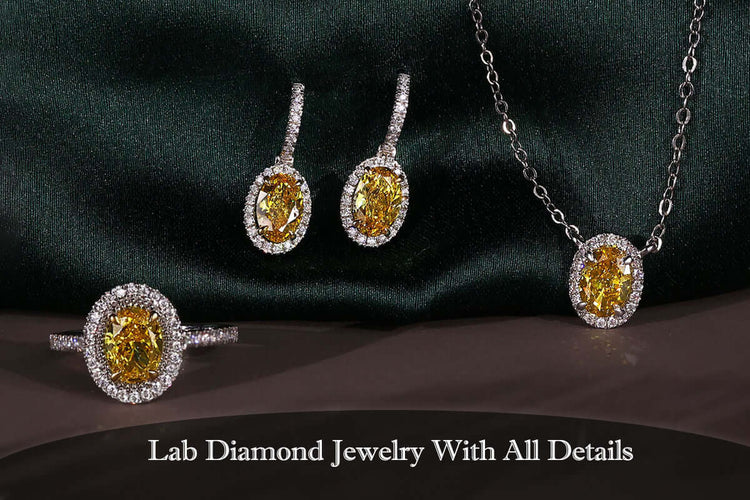 Lab Diamond Jewelry With All Details
