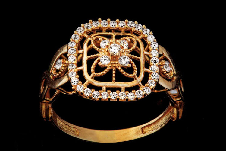A very expensive wedding ring