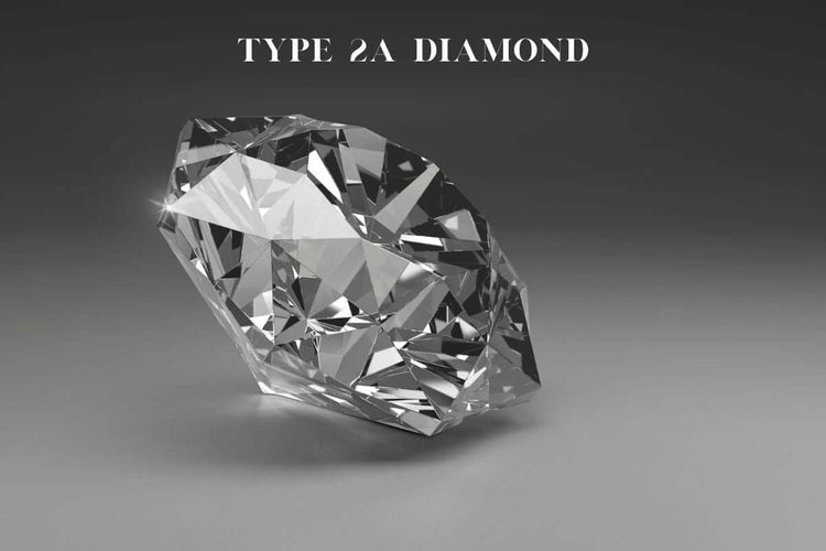 Type 2a Diamond Close Up View