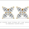 The Pros and Cons of Lab Grown Diamond Earrings