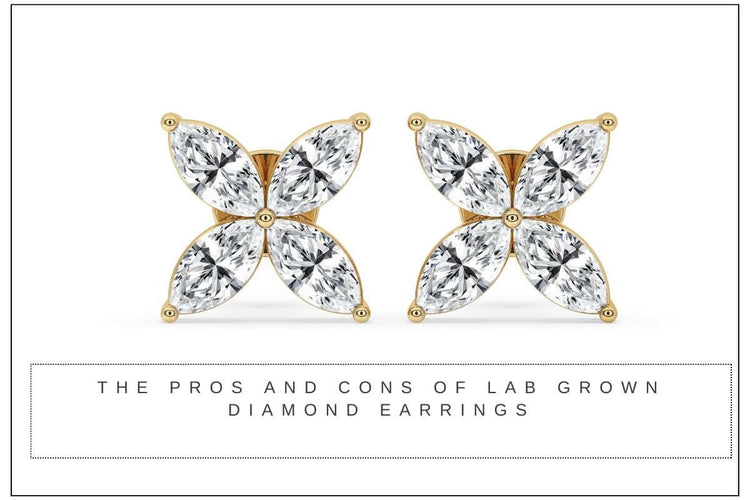 The Pros and Cons of Lab Grown Diamond Earrings