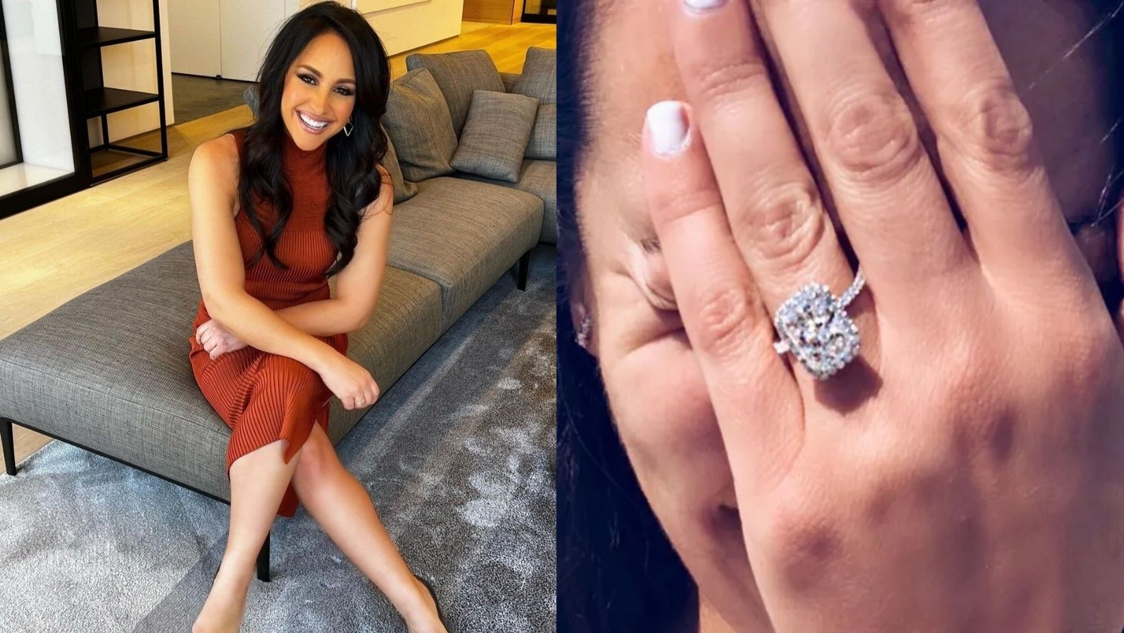 Emily Compagno Engagement Ring - A Closer Look