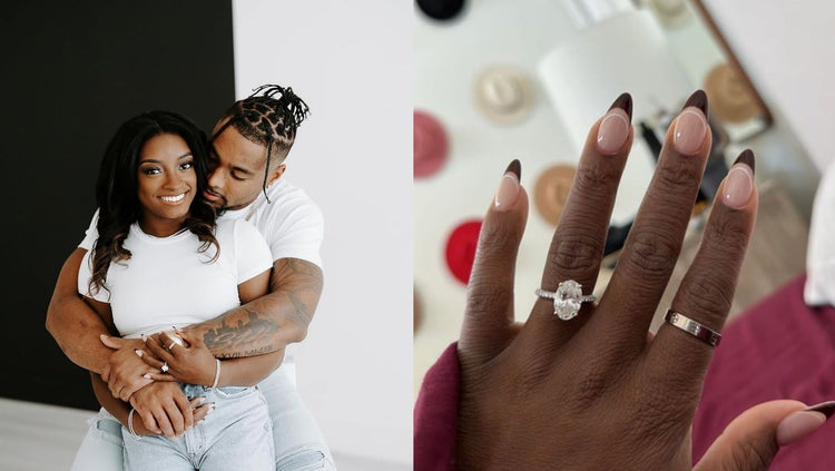 Simone Biles Engagement Ring