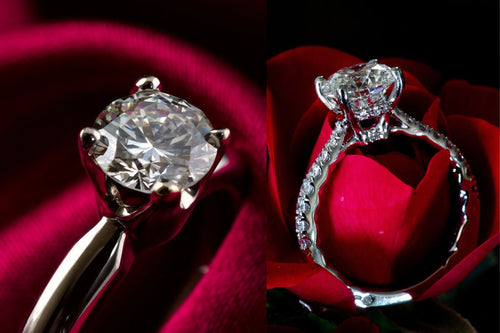 Solitaire vs Pave Engagement Rings: Deciding on the Perfect Style