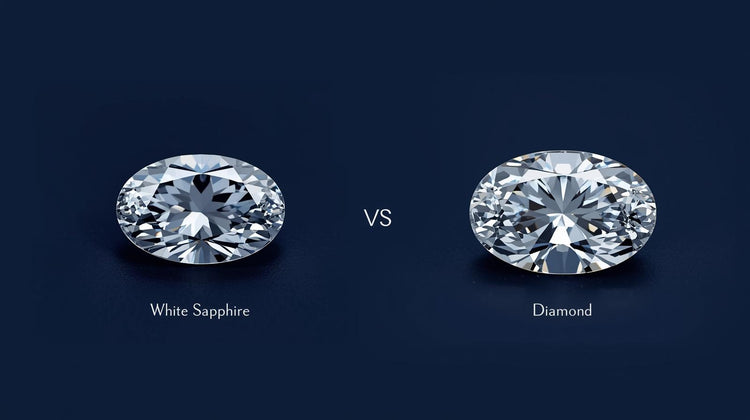 White Sapphire vs Diamond