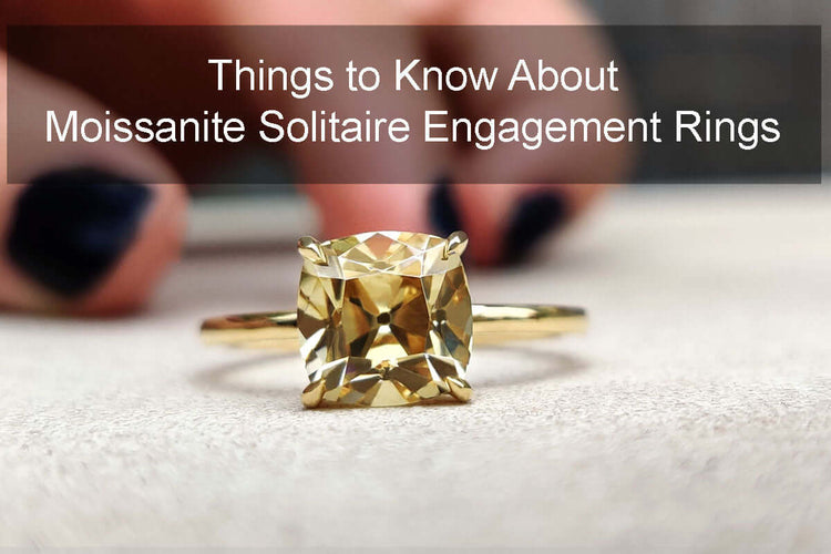 Solitaire engagement ring
