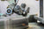 A close up view of diamond cutting process into a machinery