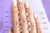 Different diamond visual size when compared to hand.