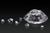 Broken diamond close up view