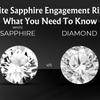 White Sapphire Engagement Rings: What You Need To Know