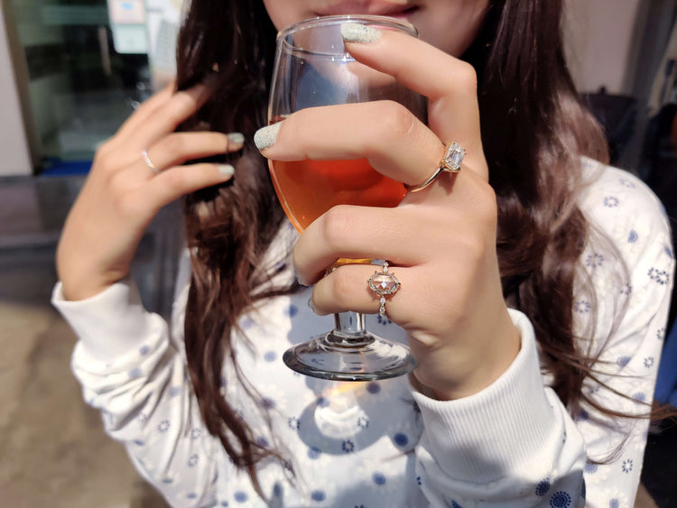 affordable moissanite engagement rings