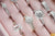 Pave Diamond Wedding Rings 