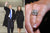 Melenia trump with her husband and a zoomed photo of her ring