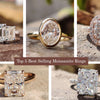 Top 5 Best Selling Moissanite Engagement Rings