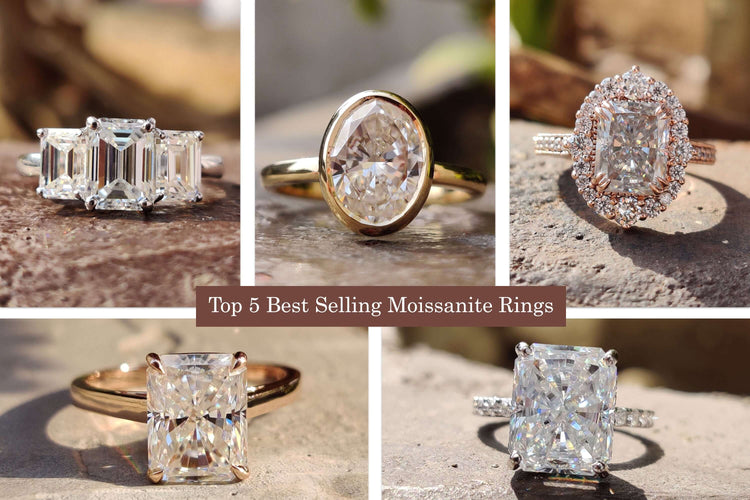 Moissanite Engagement Rings